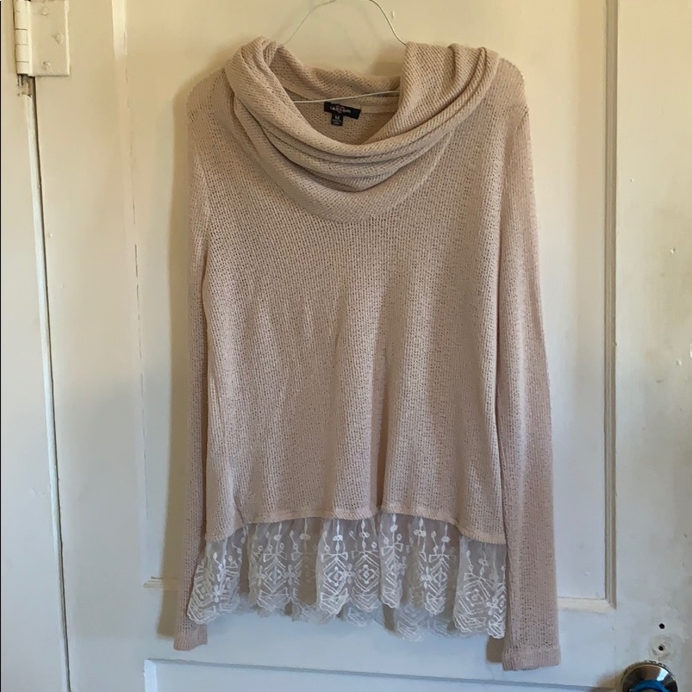 Pink sweater